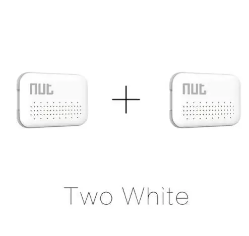 Nut 3 мини умный искатель, itag Bluetooth трекер анти-потеря напоминание беспроводной ключ искатель ПЭТ локатор багаж кошелек телефон искатель - Цвет: two pieces