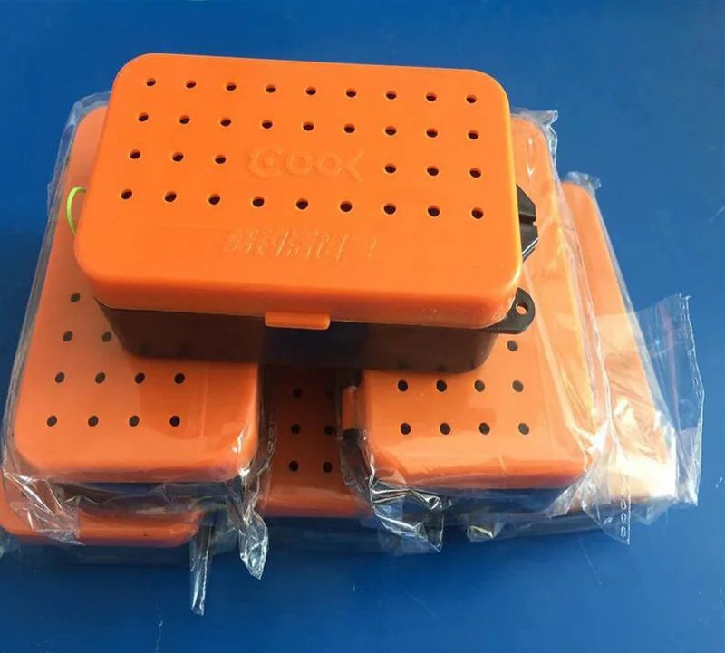 2 отсека рыболовная коробка 10*6*3 см пластиковая червь земляной приманки приманка