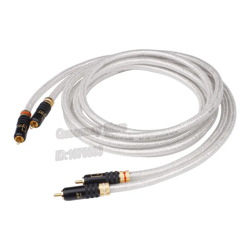 Hi end Hiend QED HiFi RCA кабель для колонок с двойным разъемом Lotus аудиосигнала|Кабели VGA| |
