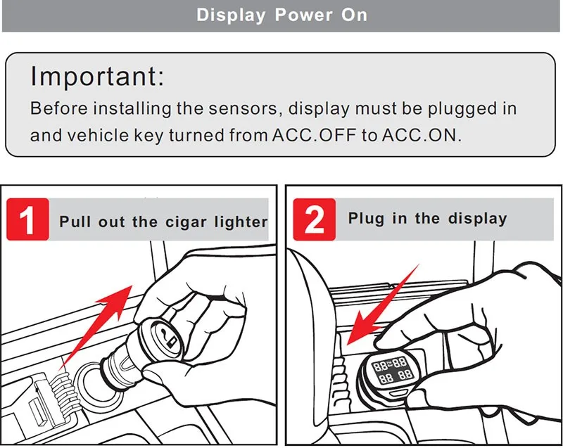 Новейшая tyresafe TP200 lcd Беспроводная система контроля давления в шинах TPMS с зарядным устройством для сигарет внешний датчик