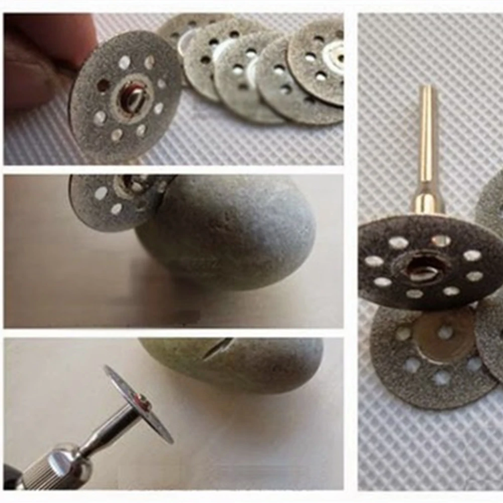 Роторный инструмент для циркулярной пилы 12 шт./пакет режущие диски оправка