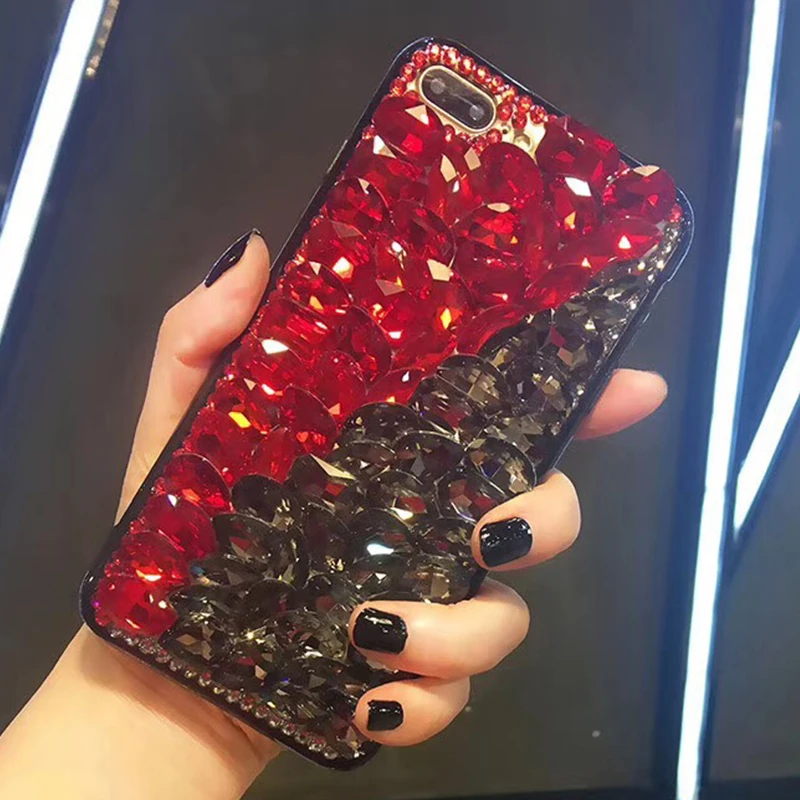 Чехол XINGDUO для мрамора iphone x блестящий двухцветный чехол со стразами 5/6/6S/7/8/7 Plus/8