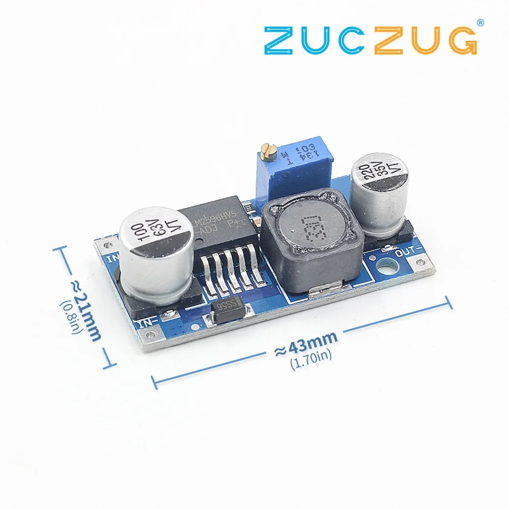 LM2596HVS LM2596 HV LM2596HV DC Регулируемый понижающий преобразователь модуль питания 4 5 50