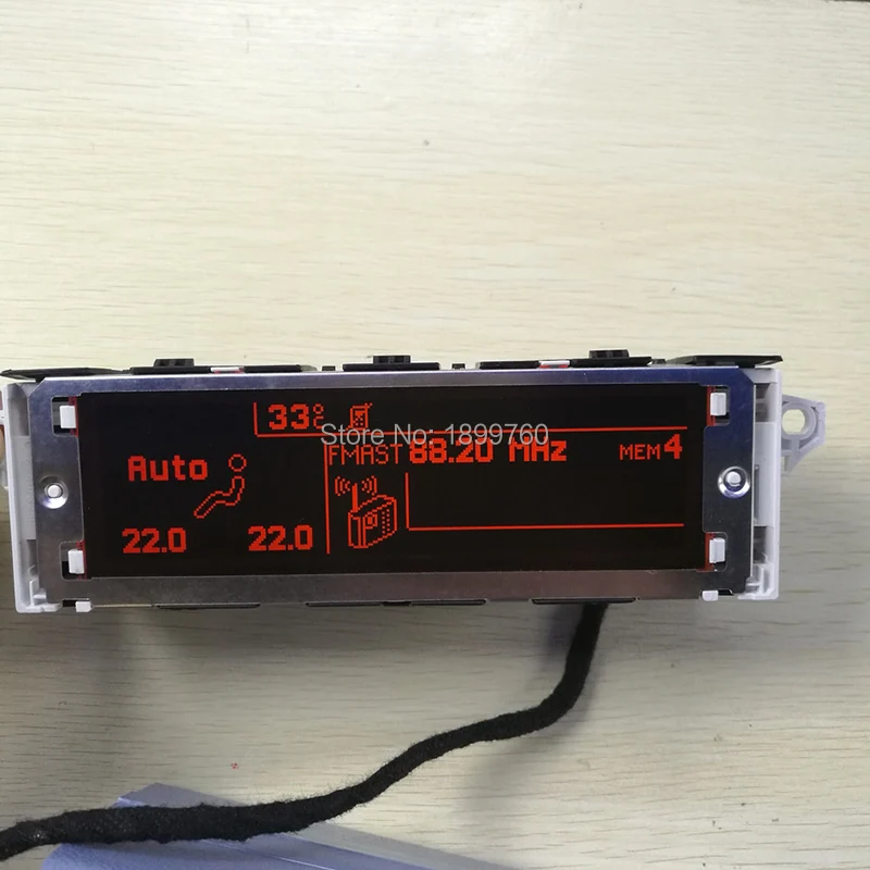 Оригинальный красный экран с поддержкой USB и Bluetooth дисплей монитор часов