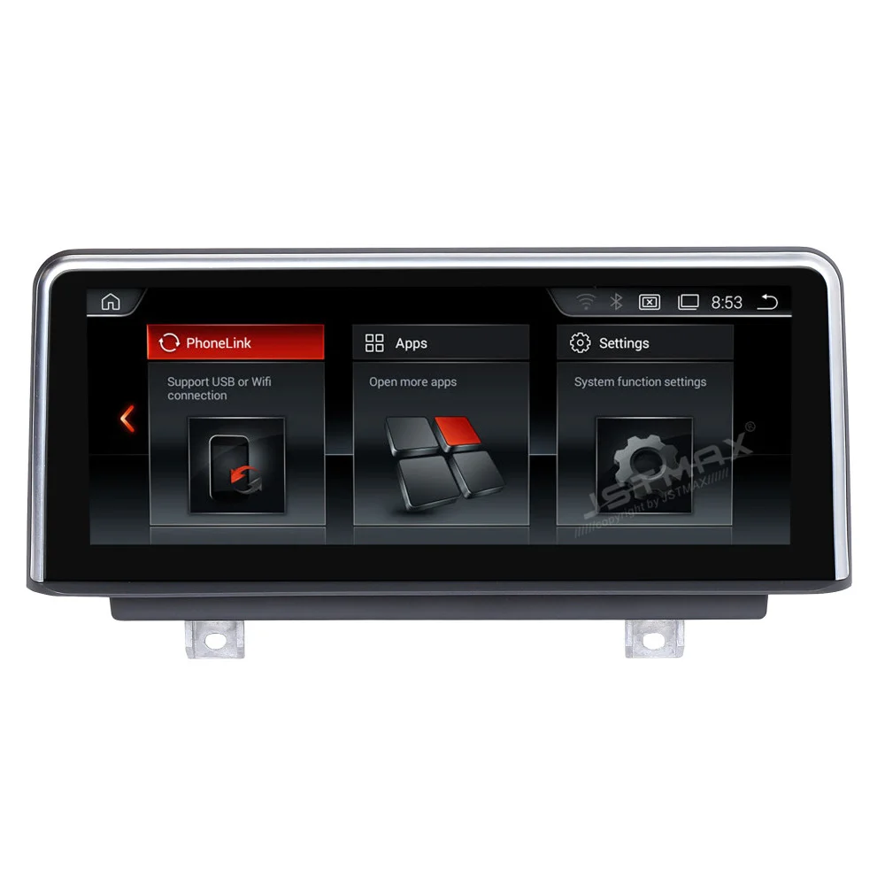 JSTMAX Android 9 0 PX6 Автомобильный GPS Navi радио головное устройство плеер для BMW 3 серии F30
