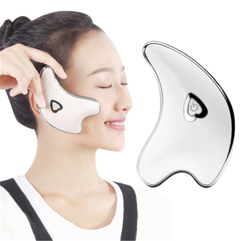 Портативный Электрический Gua Sha массажер для тела терапия лица иглоукалывание