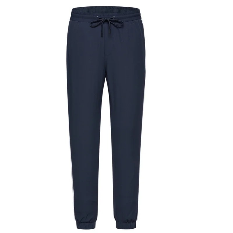 sapphire blue SEMIR мужские спортивные штаны в полоску с эластичным поясом-шнурком, мужские спортивные штаны с боковым карманом - Цвет: sapphire blue