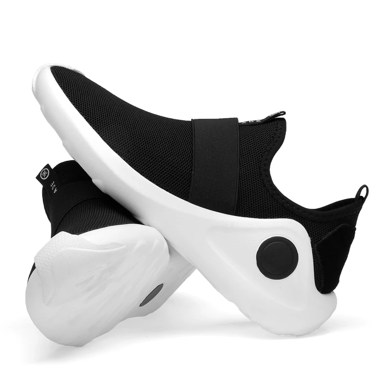 Новинка 2018 простые мужские кроссовки для бега лето осень дышащие сетчатые