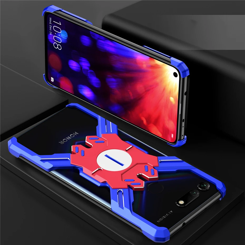 Механический чехол для телефона huawei honor V20 View 20, чехол для huawei mate 20 P20 Pro Nova 4 mate 20 P20, противоударный металлический чехол