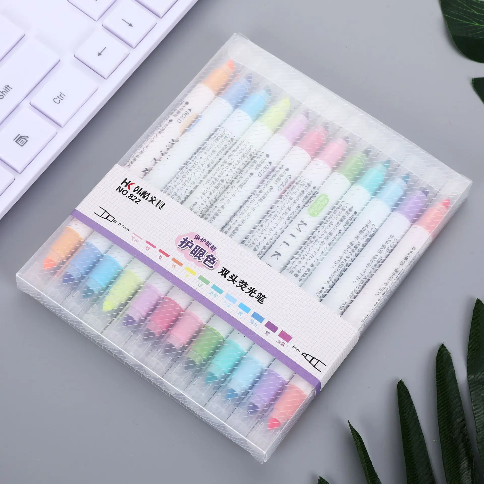 12 шт./лот, двойная головка, Mildliner, маркеры, пастельные маркеры, акварельные Флуоресцентные Ручки для рисования