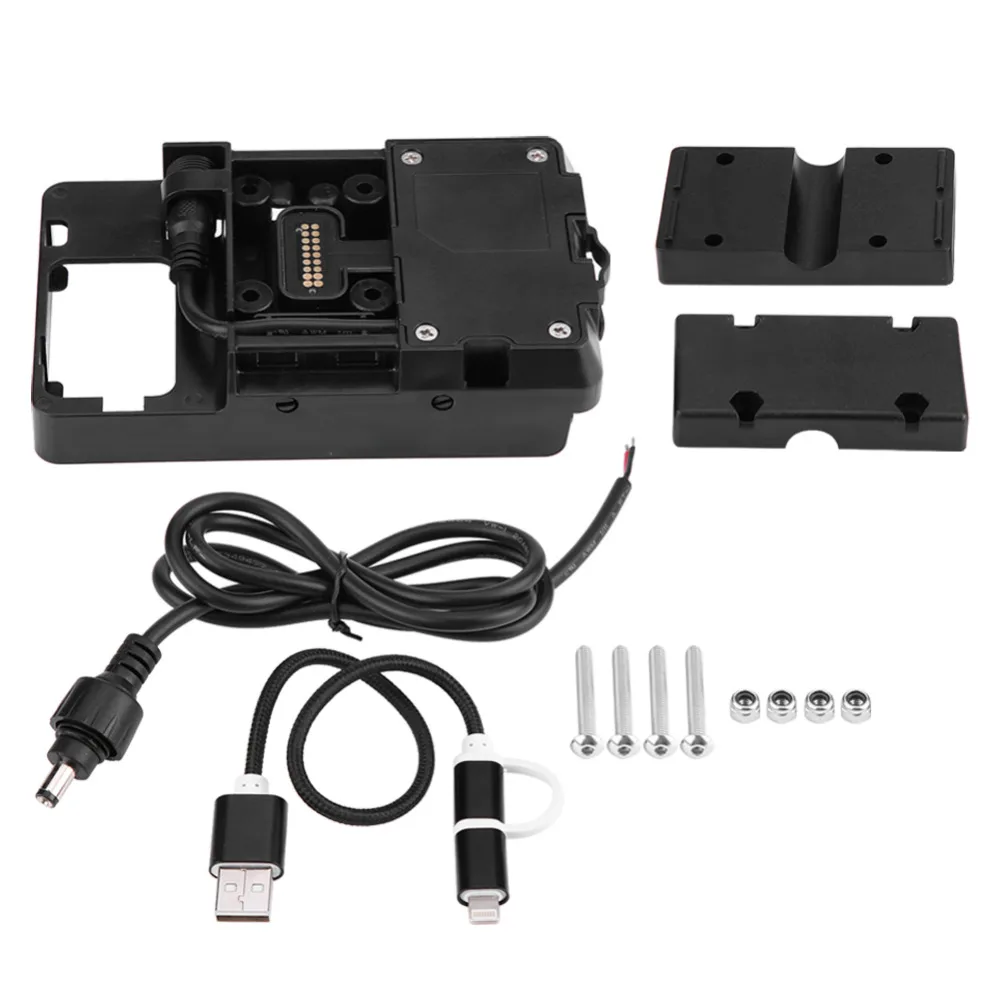 Мотоцикл USB зарядное устройство держатель мобильного телефона Подставка