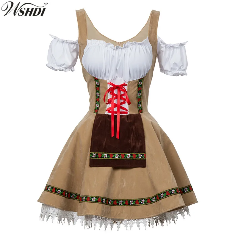 Лидер продаж немецкие костюмы для девочек с пивом карнавал октябрь Октоберфест