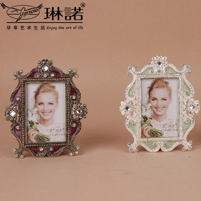 3 дюйма Винтаж висит рамки для фото детей дня рождения маленькая фоторамка Декор
