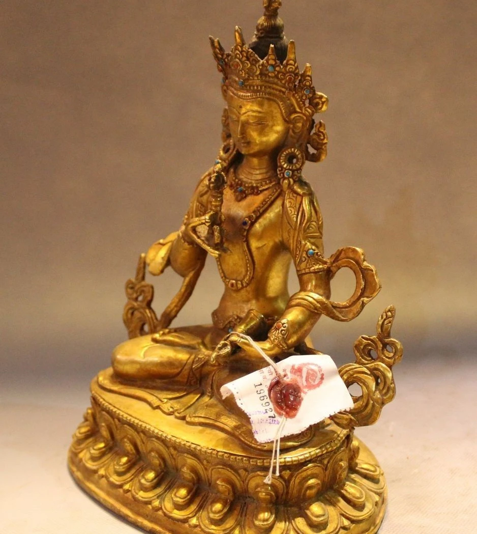 Рукоятка 9 дюймов Ваджрасаттва ваджрадхара Будда Кван-Инь Бодхисаттва