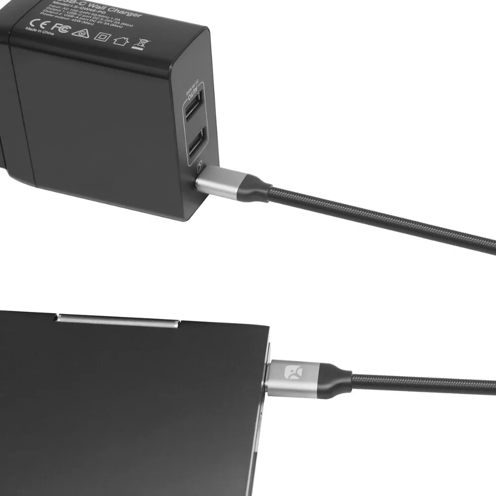 Кабель Meenova Ultra Type-C to USB 3 1 (480 Мбит/с зарядка 100 Вт PD e-маркер) кабель Thunderbolt USB-IF Cert HP