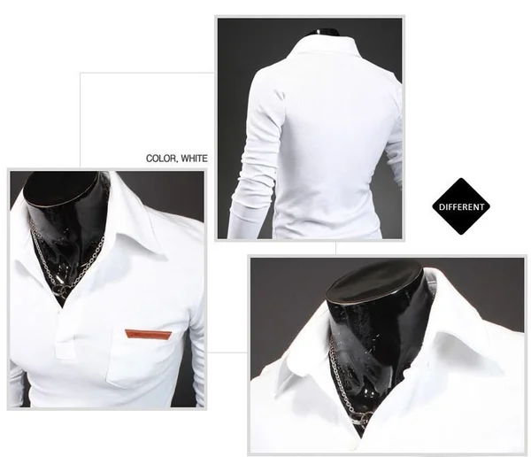 Мужские полосатые рубашки ZOGAA модные повседневные поло с длинным рукавом для