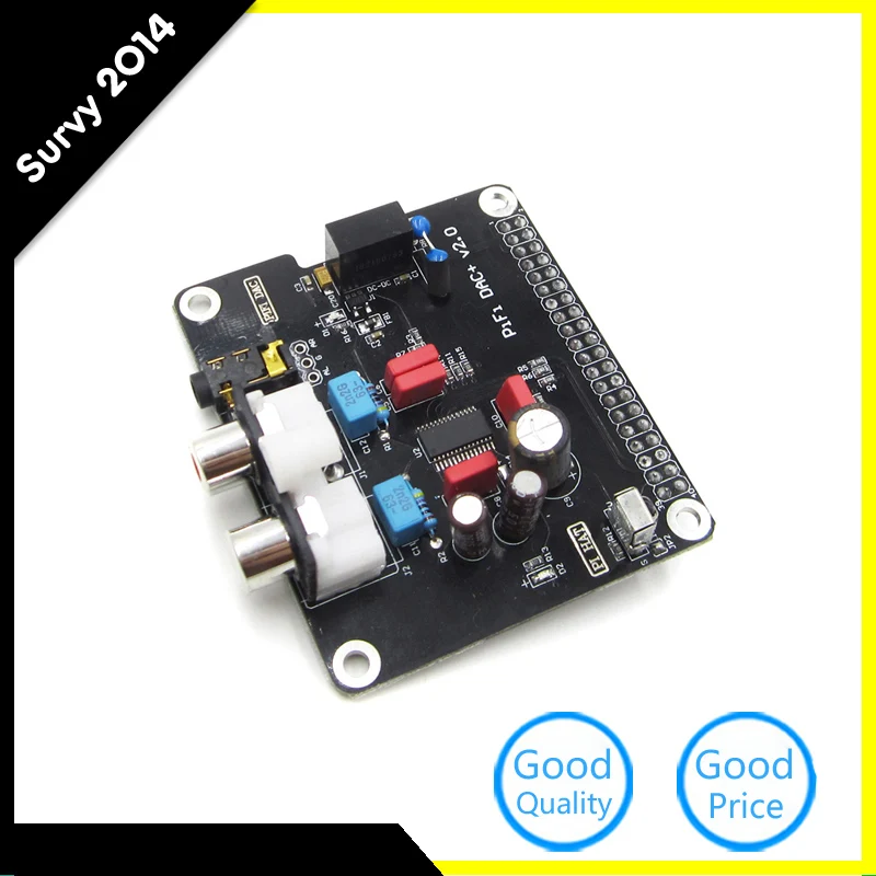 Raspberry Pi 3 HIFI DAC Аудио Звуковая карта модуль I2S интерфейсная Плата расширения для