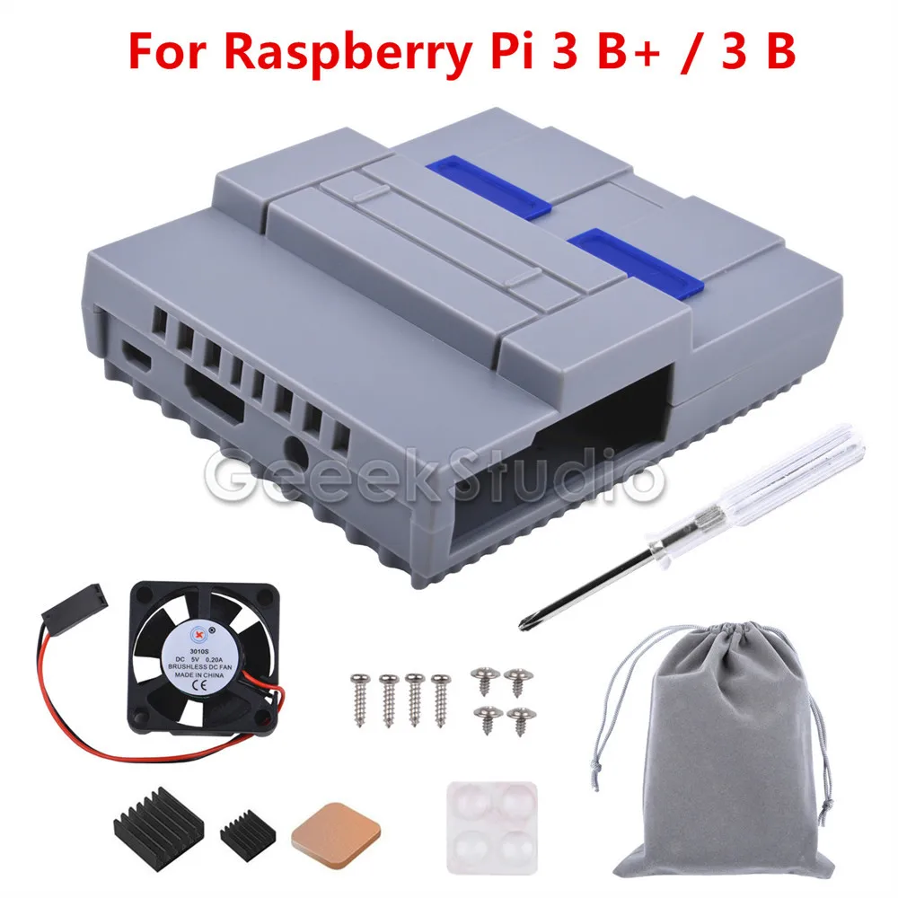 Чехол SNES Style для корпуса NES чехол с охлаждающим вентилятором и радиатором моделей