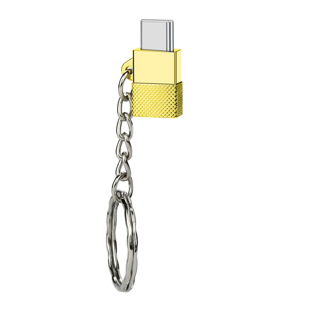 NO.2 Мини-смартфон Micro USB порт для type-c порт адаптер type c для Usb-c Usbc конвертер цинк конвертер сплавов брелок - Цвет: NO.2
