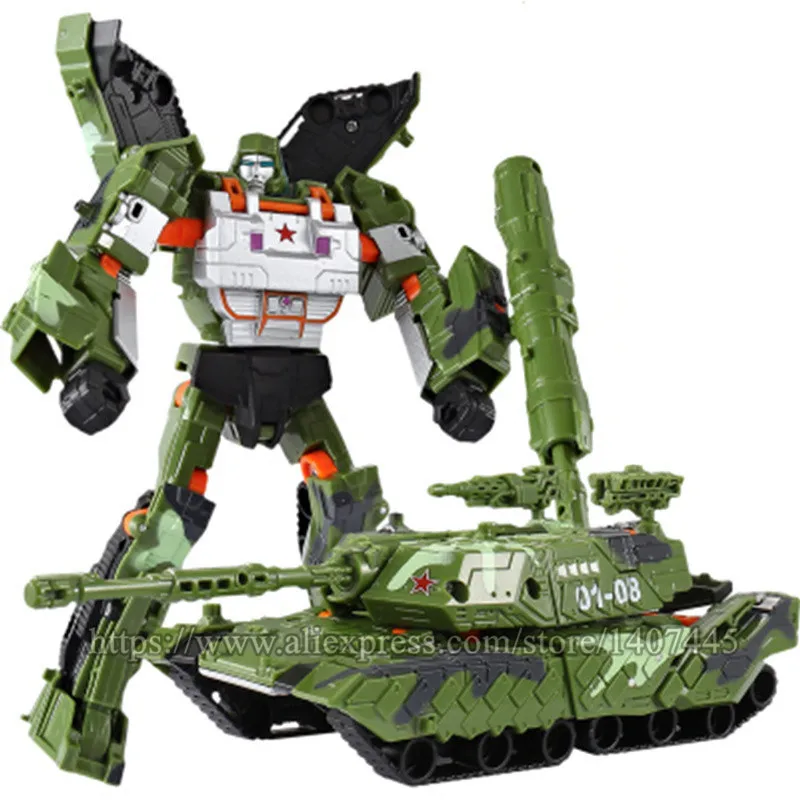 Новое поступление танк-трансформер игрушки обычная экшн-фигурка робот машина