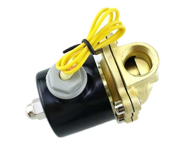 Бесплатная доставка новый латунный электромагнитный клапан 220 В переменного