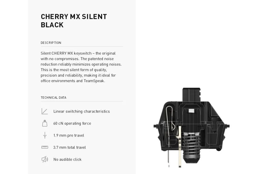 Аутентичный RGB Cherry mx Переключатель 3 pin механическая клавиатура скорость серебро бесшумный красный синий розовый переключатели