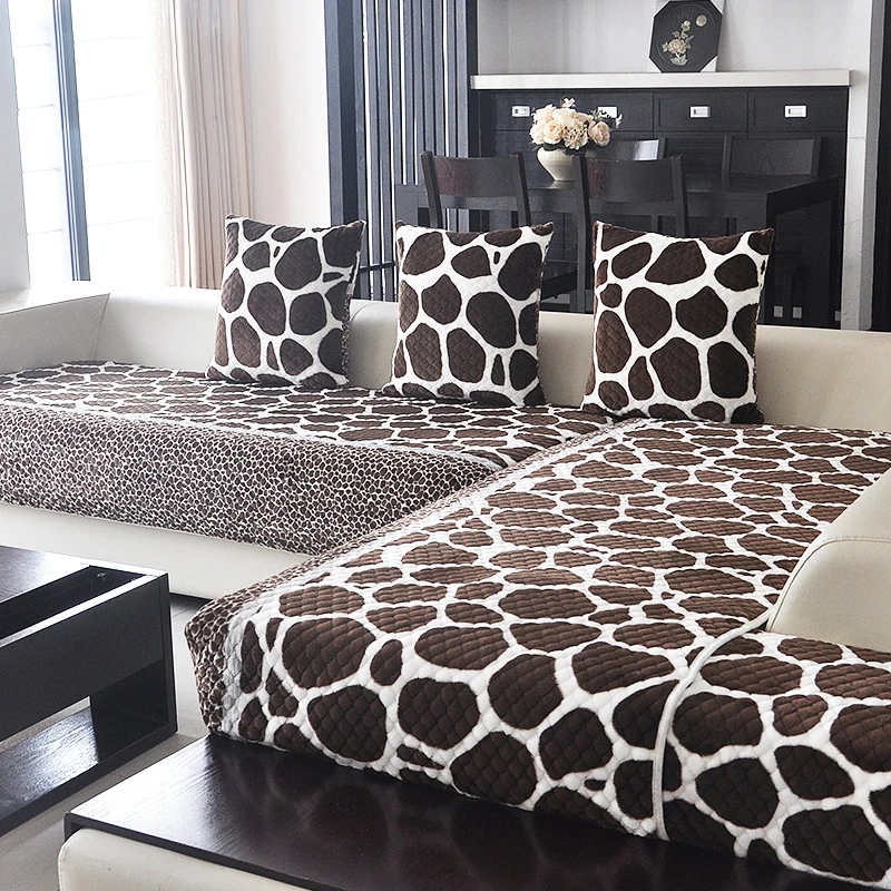 В европейском стиле зимние утепленные короткая плюшевая диван крышку четыре