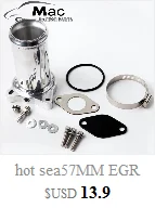 EGR комплект для удаления Заглушки для vw SKODA Octavia AUDI 2,0 TDI BVF BVG BLB 03G131501B egr1122