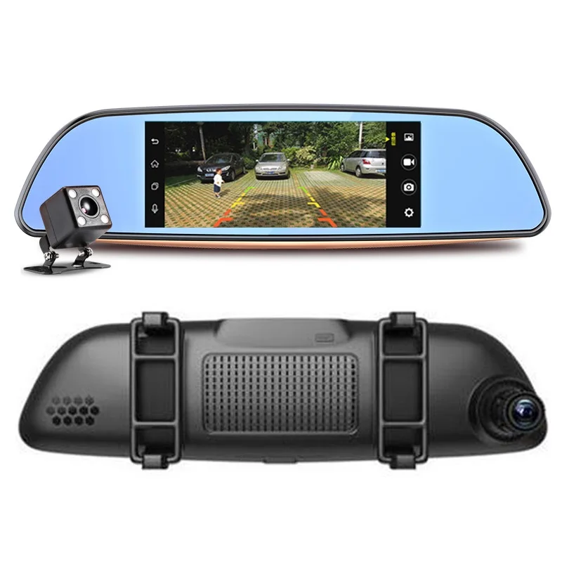 3g Видеорегистраторы для автомобилей + Android 5 0 Bluetooth gps FM передатчик Двойной