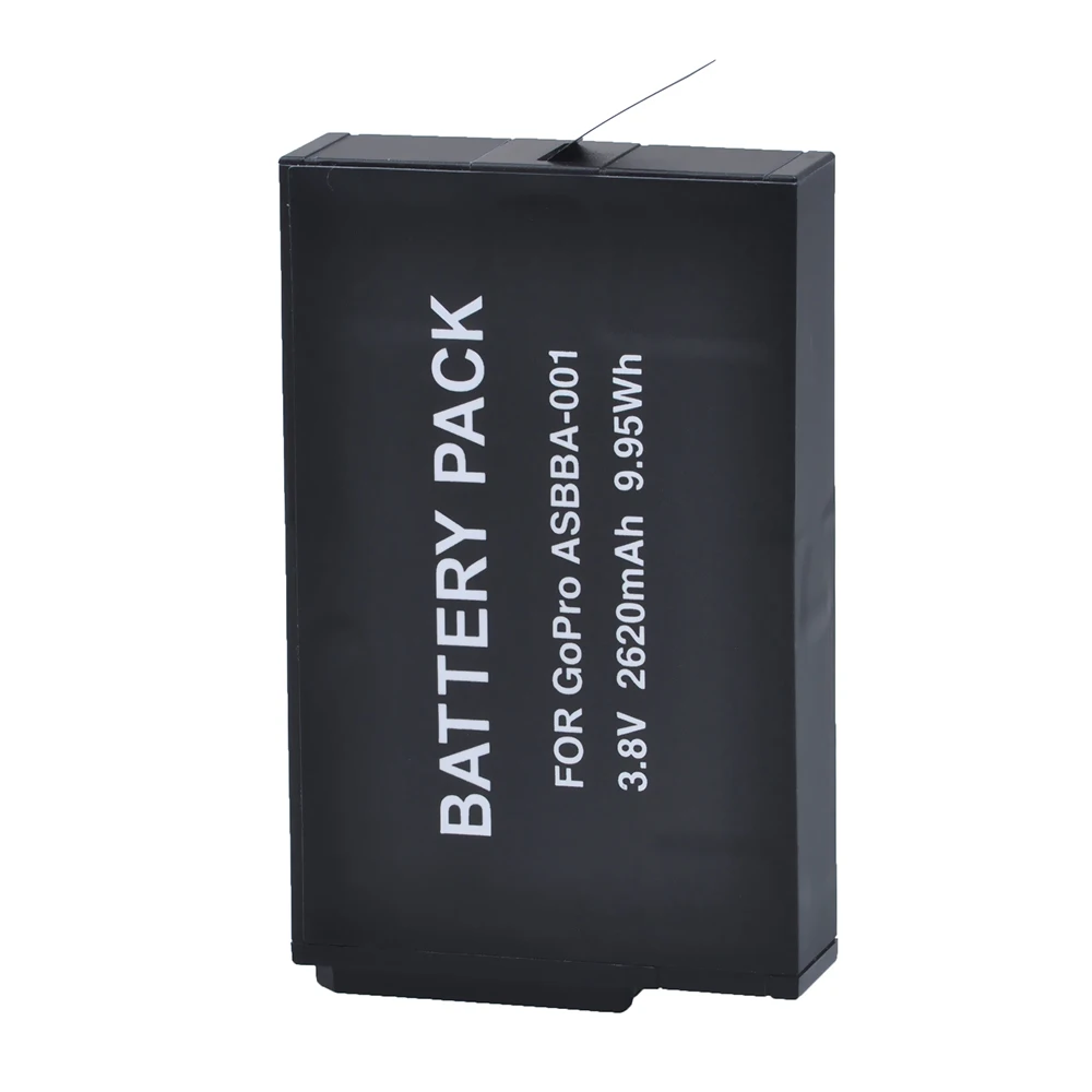 Батарея Tectra 2620mAh 4 шт для батареи GoPro ASBBA 001 и экшн камеры Gopro Fusion 360 градусов.|battery for