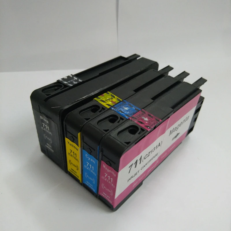 Vilaxh 711 совместимый чернильный картридж Замена для hp 711 XL 711xl для Designjet T120 T520 принтер с чипом cz133a принтер