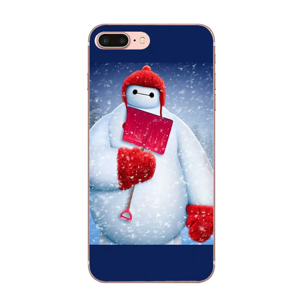Теплый большой герой 6 Baymax мягкая защита экрана для LG Nexus 5 5X V10 V20 V30 V40 2017 2018 2019 |