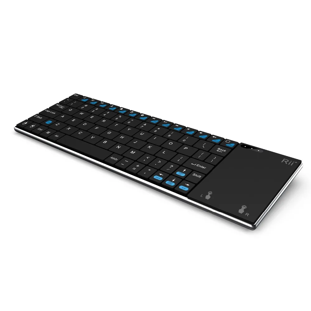 Rii K12 Plus K12BT Mini Wireless Keyboard With Touchpad Mouse Bluetooth For Android Projector TV BOX Laptop PC |