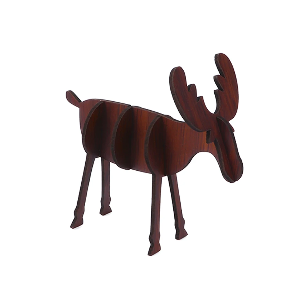 Новинка рождественские олени в форме сделай сам собранные поделки винтажном