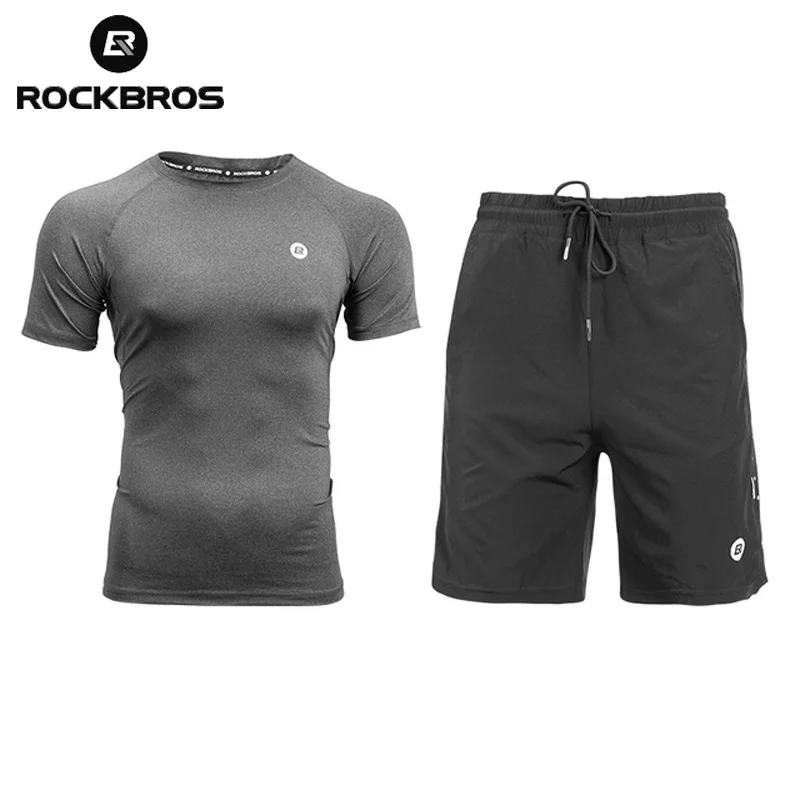 ROCKBROS спортивный костюм мужской для бега|Наборы бега| |