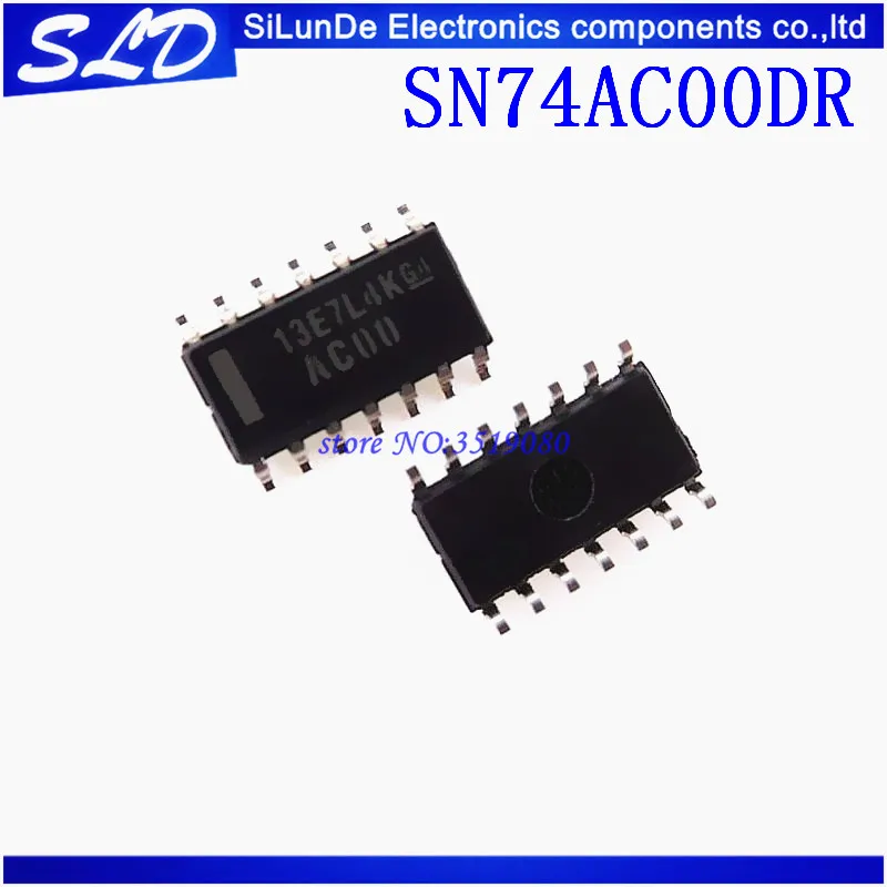 

Free Shipping 50pcs/lot SN74AC00DR 74AC00 SN74AC00 AC00 SOP14 new and original in stock