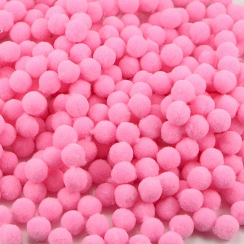 Бесплатная доставка 100 шт. Размер 10 мм многоразовые помпоны мягкие шарики сделай