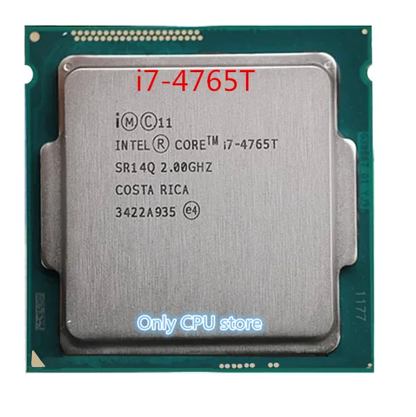Оригинальный процессор Intel CPU CORE I7 4765T 2 00 ГГц 8 Мб четырехъядерный стандартная