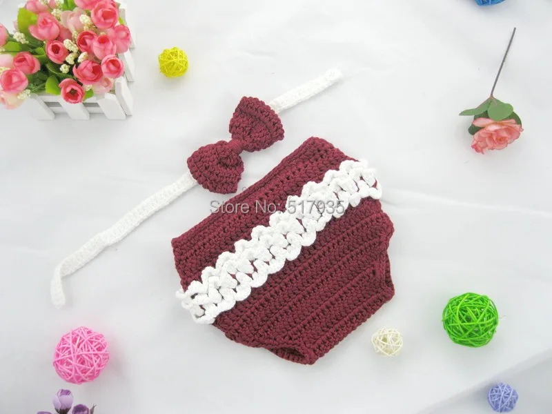 Бесплатная доставка вязаный крючком оборками бордовый красный