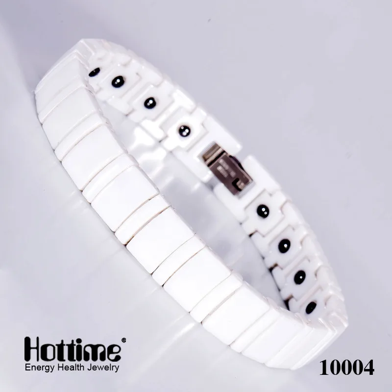Hottime 316L нержавеющая сталь леди лечение здоровья магнитный 99.9999% браслет с