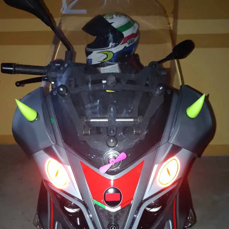 1 пара клаксон для мотоциклетного шлема с присоской защиты лица мотокросса TD326 |