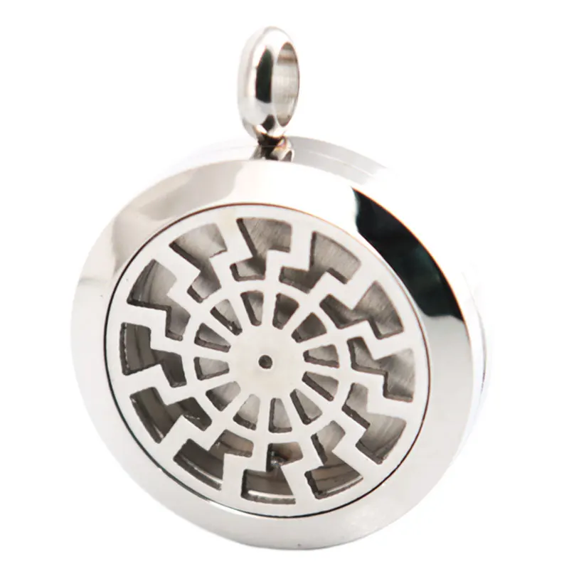 Ветряная мельница 25 мм Ароматерапия Эфирные масла Нержавеющая сталь ожерелье е с