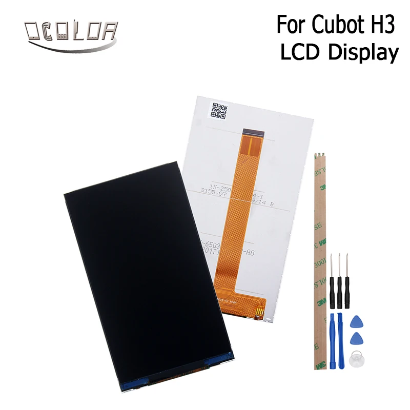 Ocolor для Cubot H3 ЖК дисплей Дисплей экран 0 5 дюйма запасные ремонтные детали замены