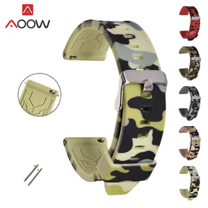 Ремешок для часов, мягкий силиконовый быстросъемный браслет для Samsung Galaxy Watch 42 мм 46 мм Gear S2 S3, 18 мм 20 мм 22 мм 24 мм