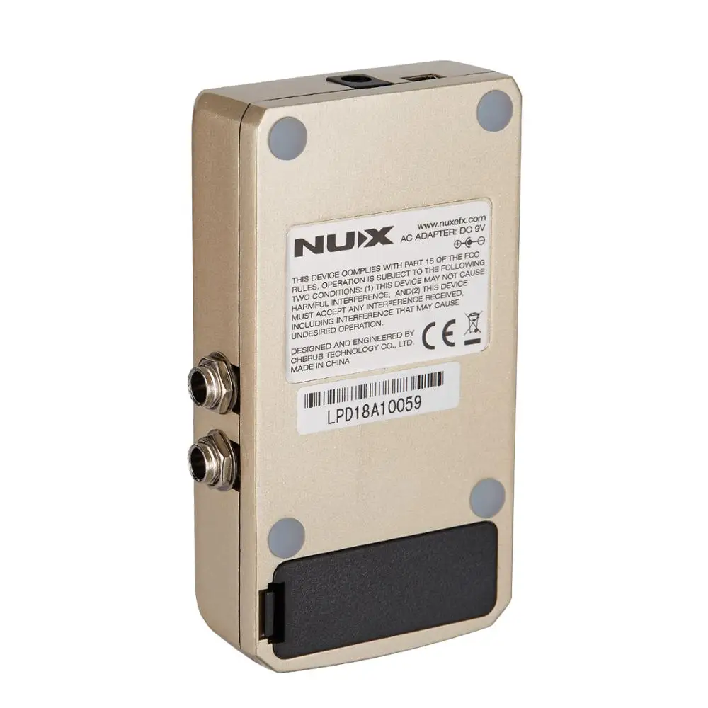 NUX Loop Core Deluxe Stompbox 24 битная педаль петлителя 8 часов записи встроенный 40 барабанов