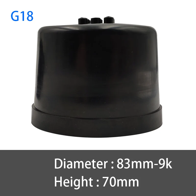 G18-83mm-9k 2 шт. светодиодный светильник HID головной светильник Пылезащитная крышка Автомобильная крышка резиновая крышка Пылезащитная Крышка для 75 мм 83 мм 90 мм фары автомобиля Стайлинг - Цвет: G18-83mm-9k