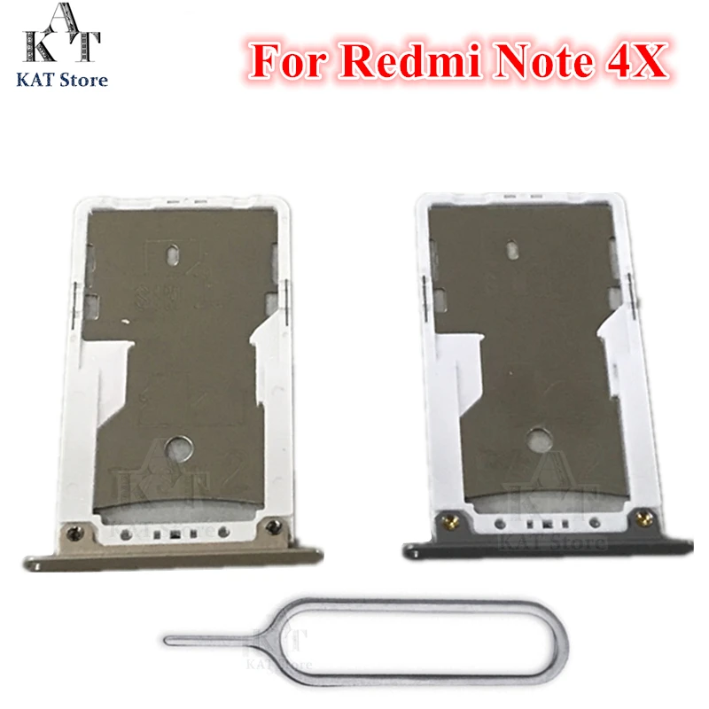1 шт. лоток для SIM-карты Micro SD слот карты держатель адаптер Xiaomi Redmi Note 4X с