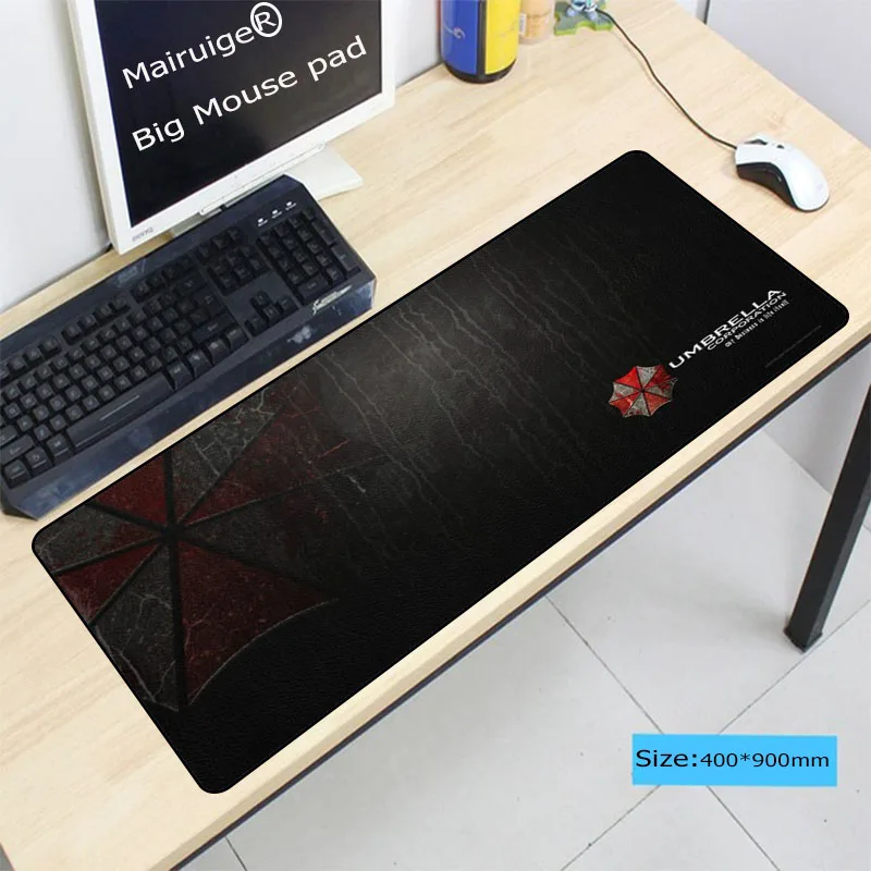 LaumansUmbrella логотип 900x400x4 мм коврик для мыши прецизионный запирающийся край