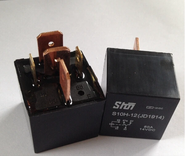 Автомобильное реле + релейные розетки с квадратным проводом 2 5 постоянный ток 12 В