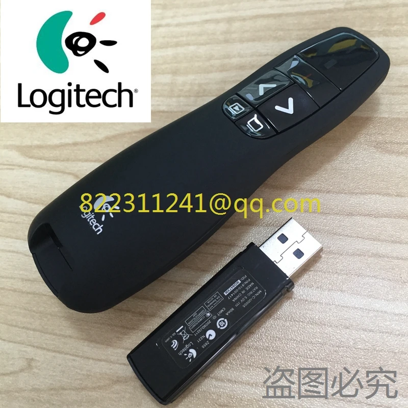 Новинка для пульта дистанционного управления logitech R400 2,4g Rf Мини Беспроводная лазерная указка ведущий со светодиодным красным лазером